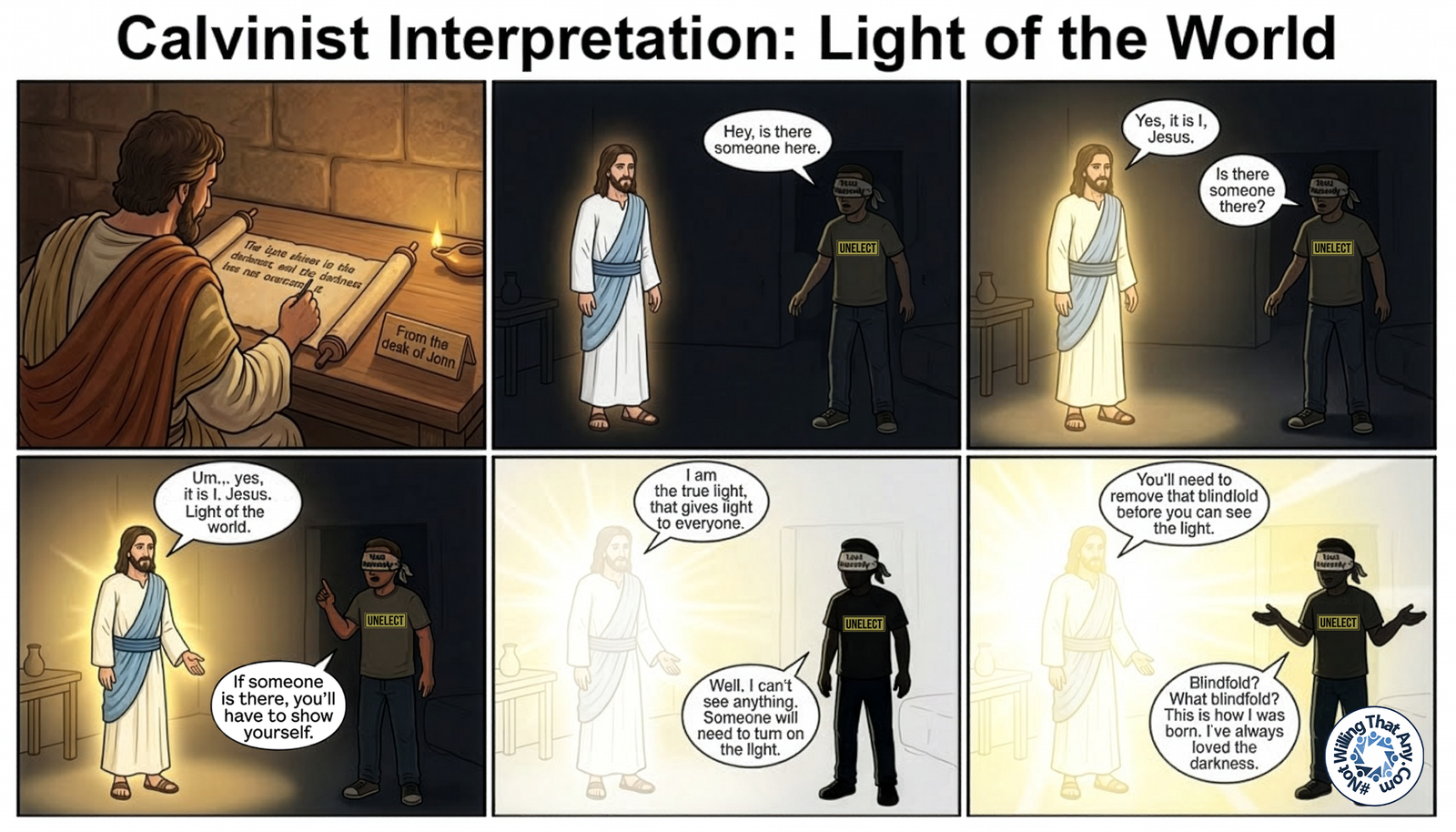 Calvinist Interpretation: Light of the World