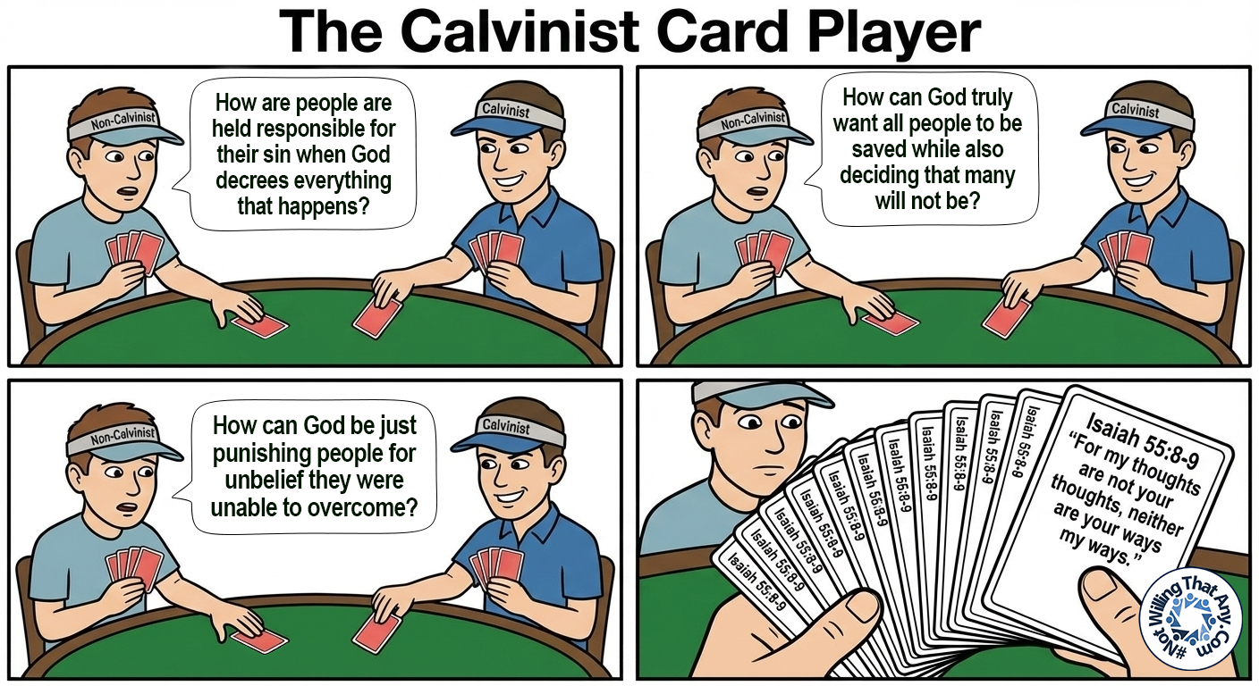 The Calvinist Card Player