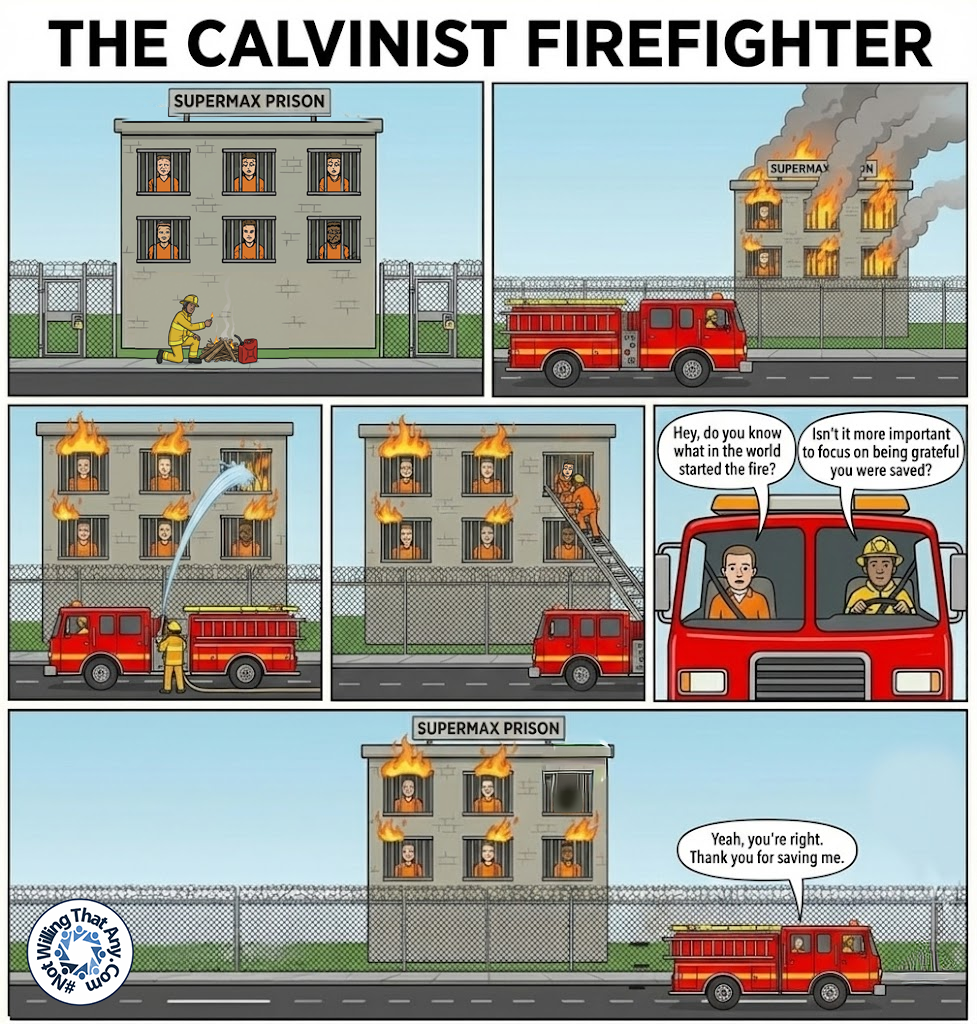The Calvinist Firefighter – Fire Starter