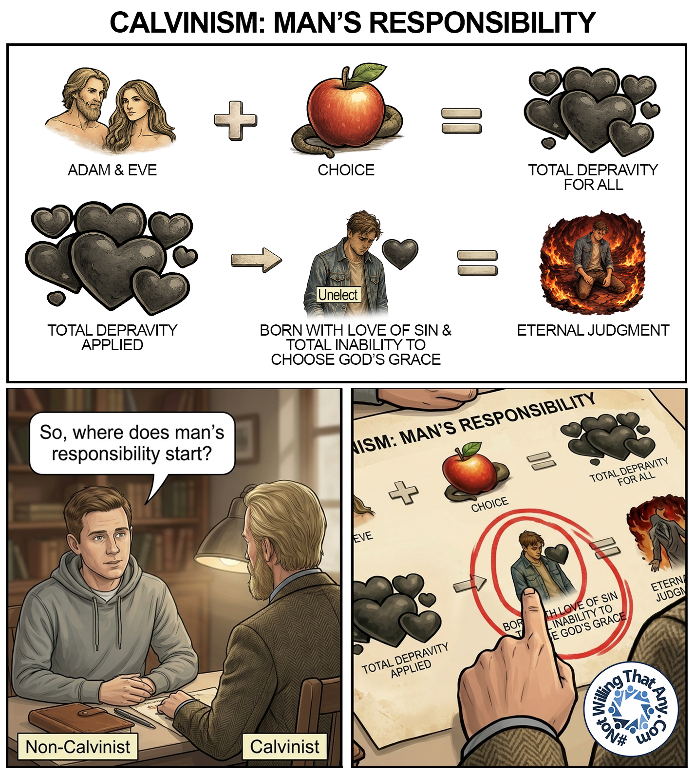 Calvinism – Man’s Responsibility