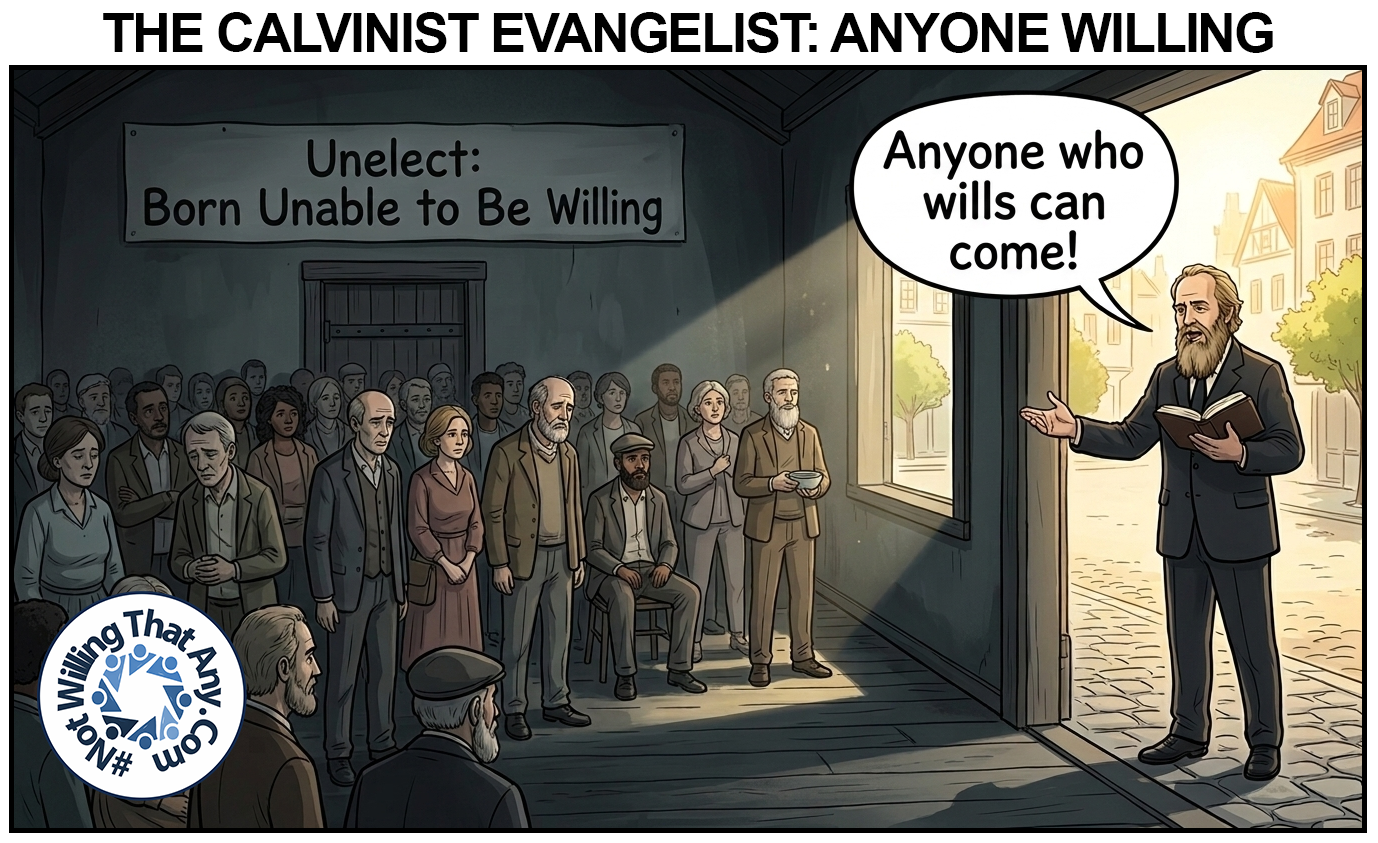 The Calvinist Evangelist – Anyone Willing