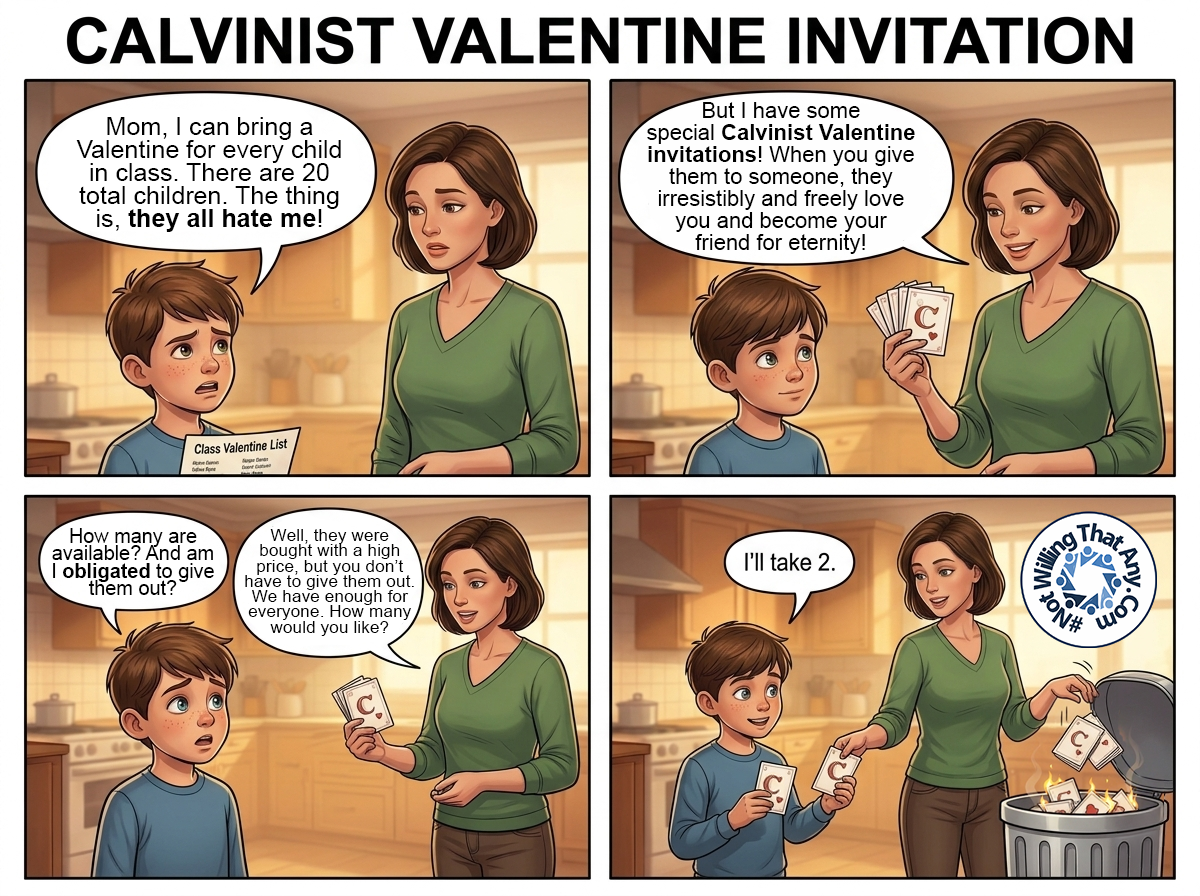 Calvinist Valentines Invitation