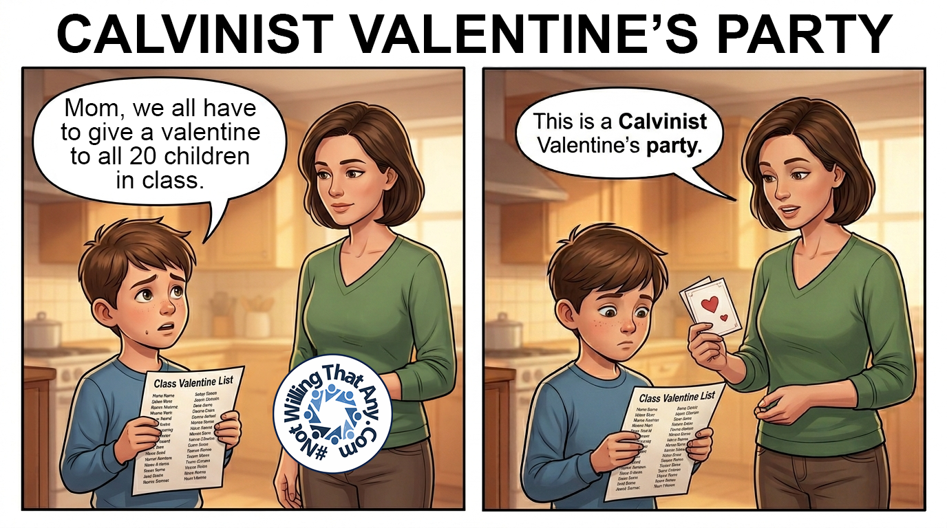 Calvinist Valentines Party