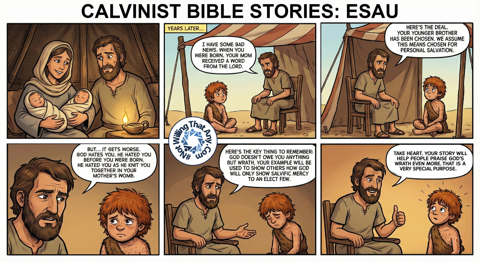 Calvinist Bible Stories - Esau