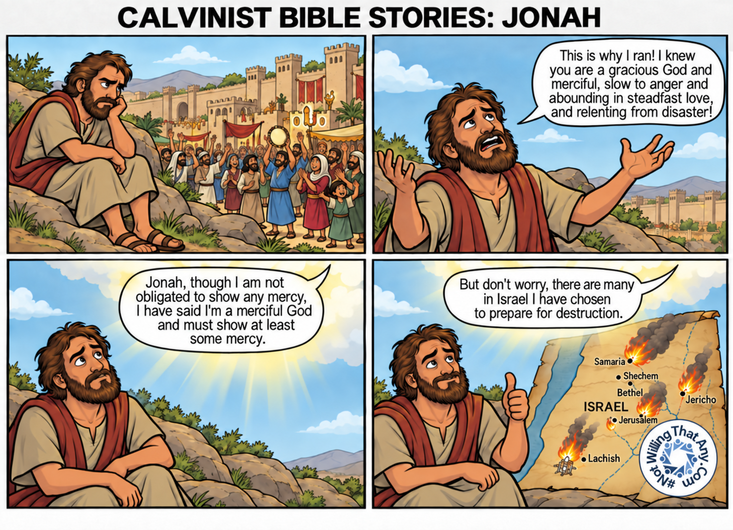 Calvinist Bible Stories: Jonah’s Misunderstanding